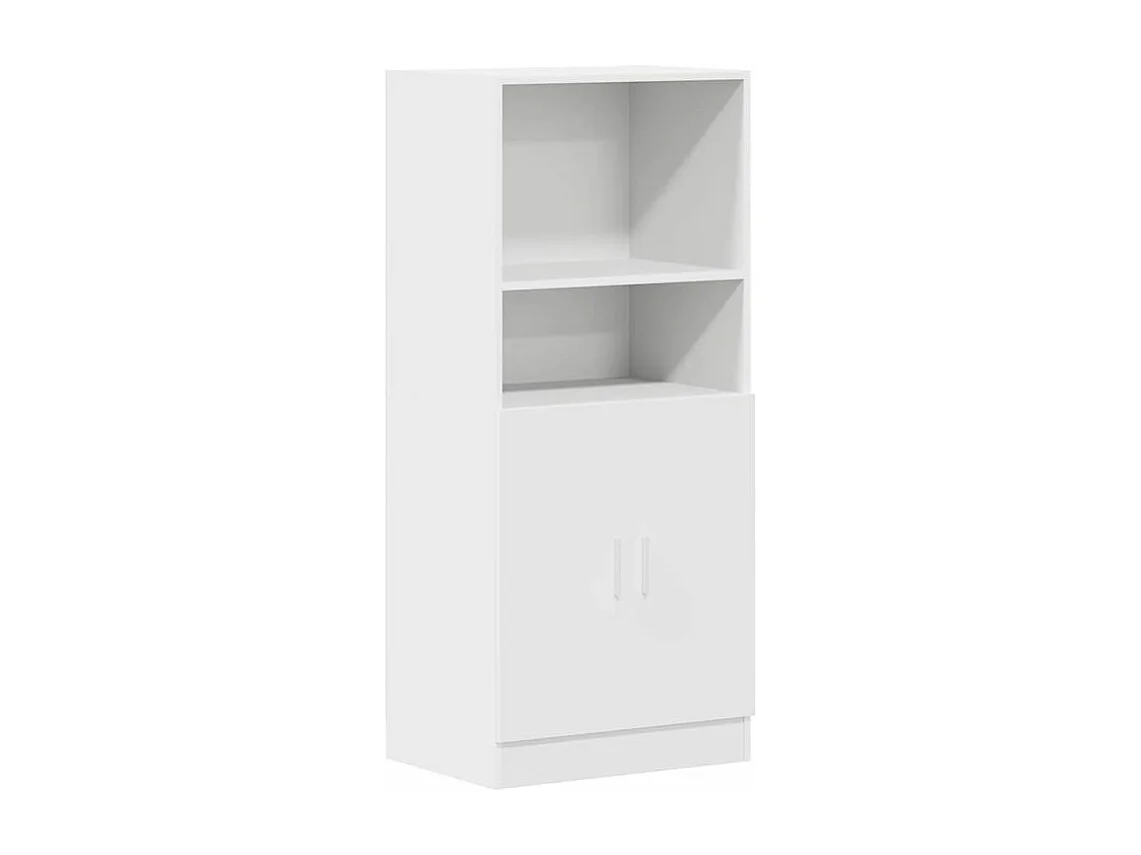 Ensemble d'armoires de cuisine 3 pcs blanc bois d'ingénierie