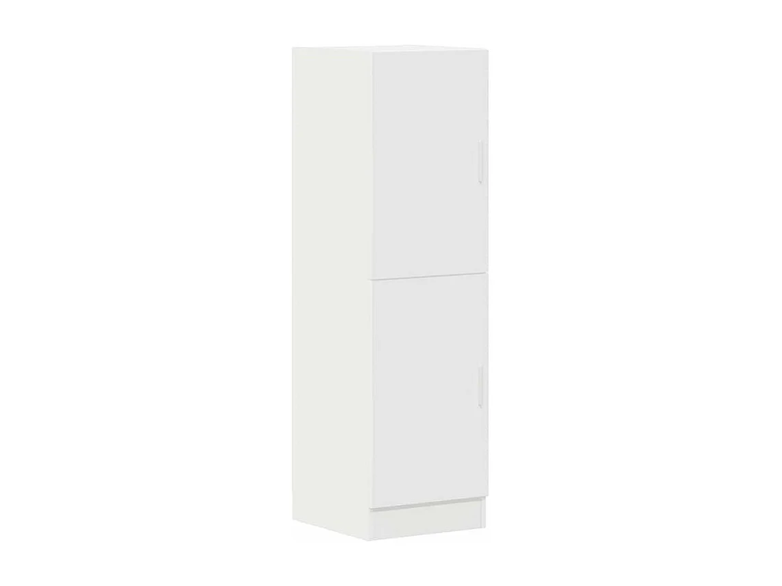 Ensemble d'armoires de cuisine 3 pcs blanc bois d'ingénierie