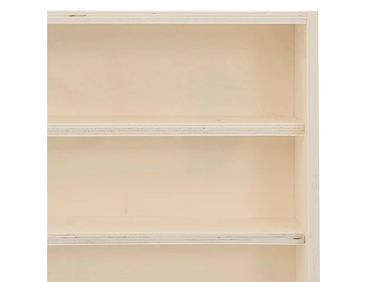 Vitrine murale avec 6 étagères 60x8,5x55