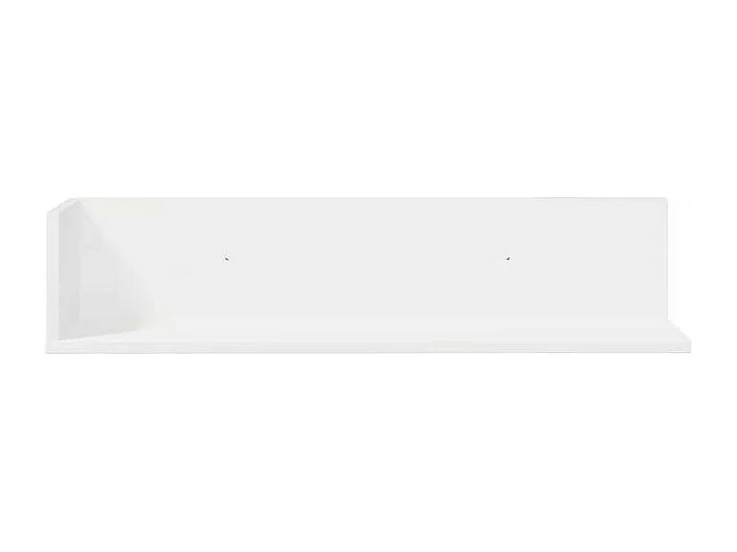 Étagères murales 2 pcs blanc 75x16,5x16,5 bois d'ingénierie