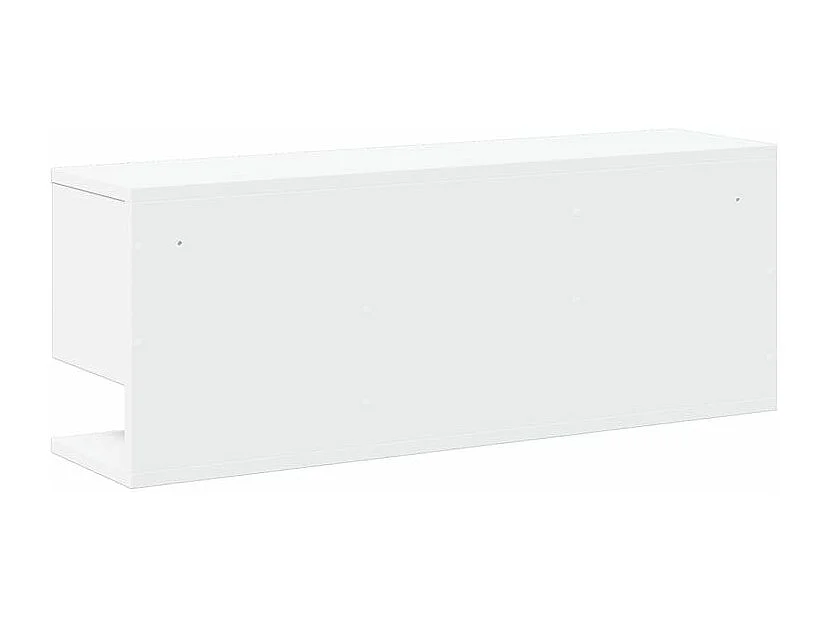 Armoire murale 80x20x30 blanc bois d'ingénierie