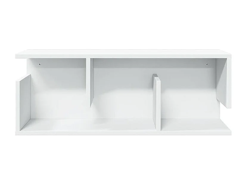 Armoire murale 80x20x30 blanc bois d'ingénierie