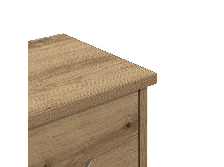 Armoire murale chêne artisanal 60x26x18,5 bois d'ingénierie