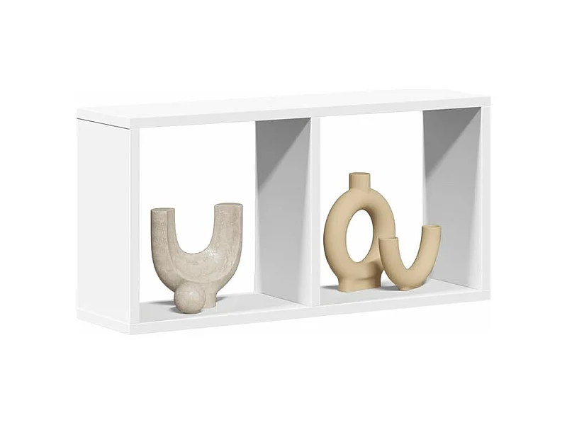 Armoire murale 60x16x30 blanc bois d'ingénierie