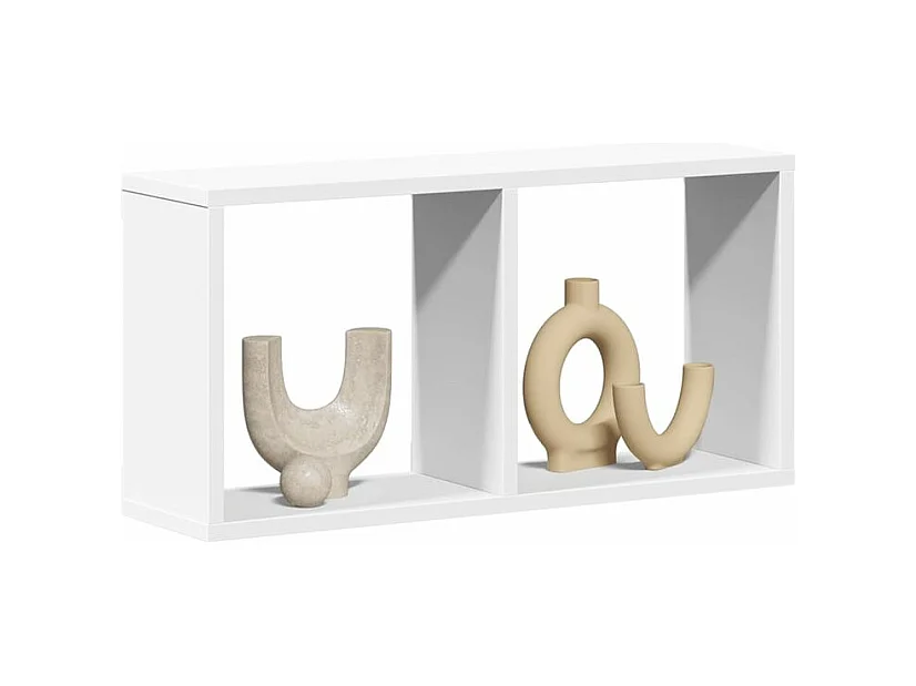 Armoire murale 60x16x30 blanc bois d'ingénierie