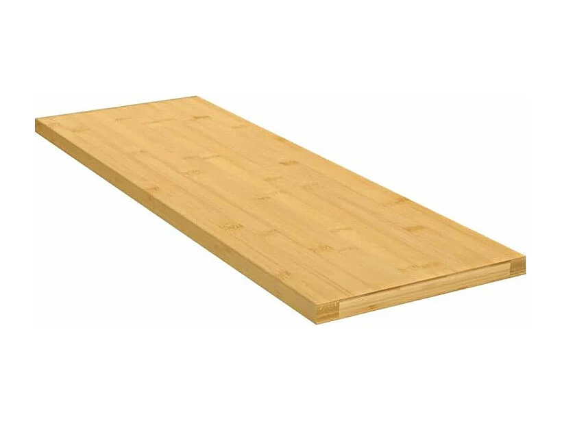 Étagère murale 60x20x1,5 bambou