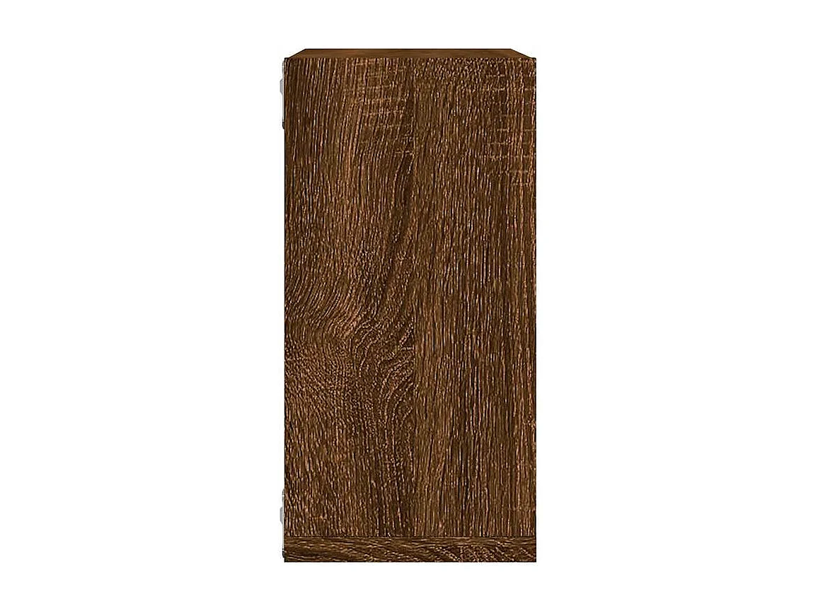 Étagères murales sous forme cube 6 pcs chêne marron 30x15x30