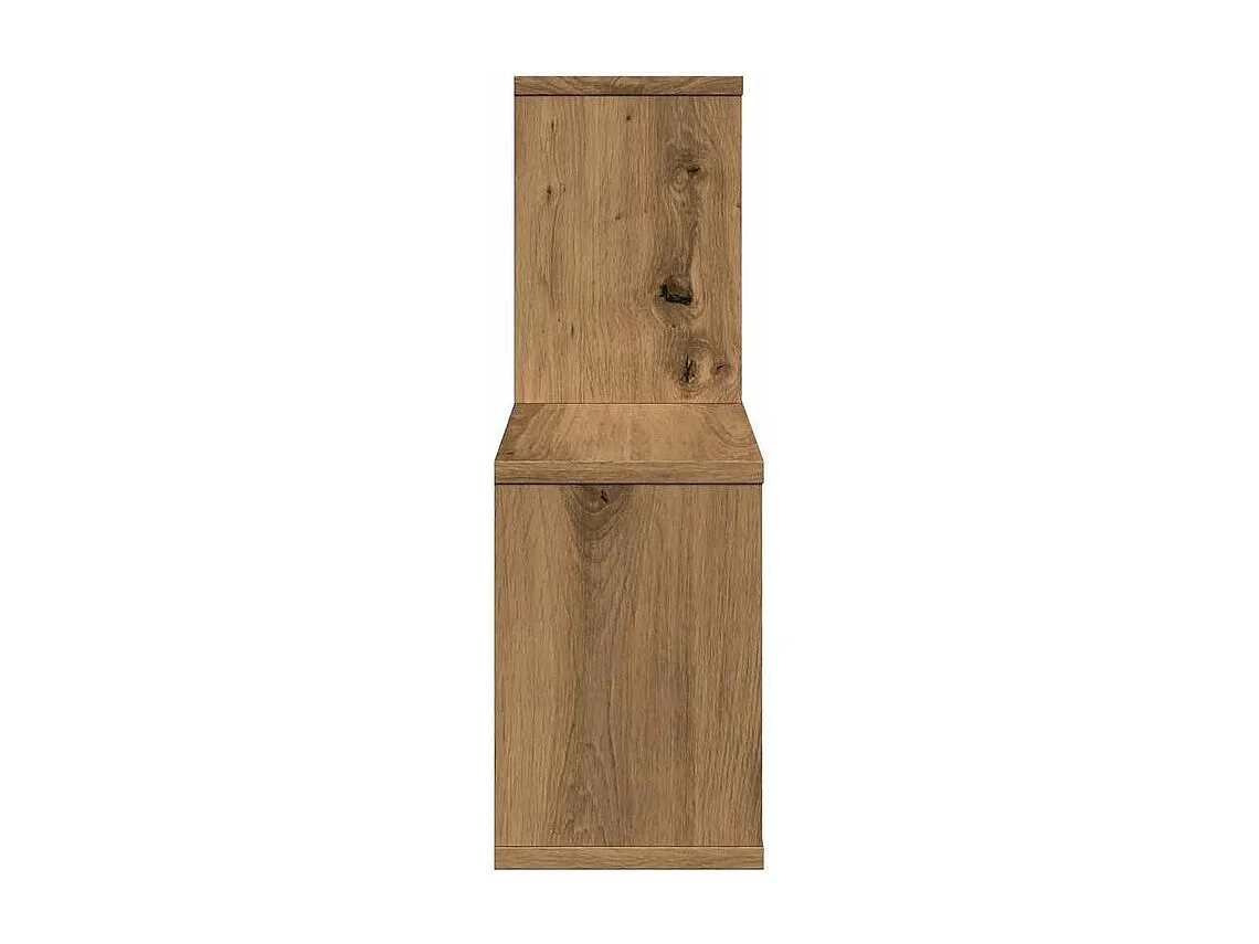 Étagère murale chêne artisanal 100x18x53 bois d'ingénierie