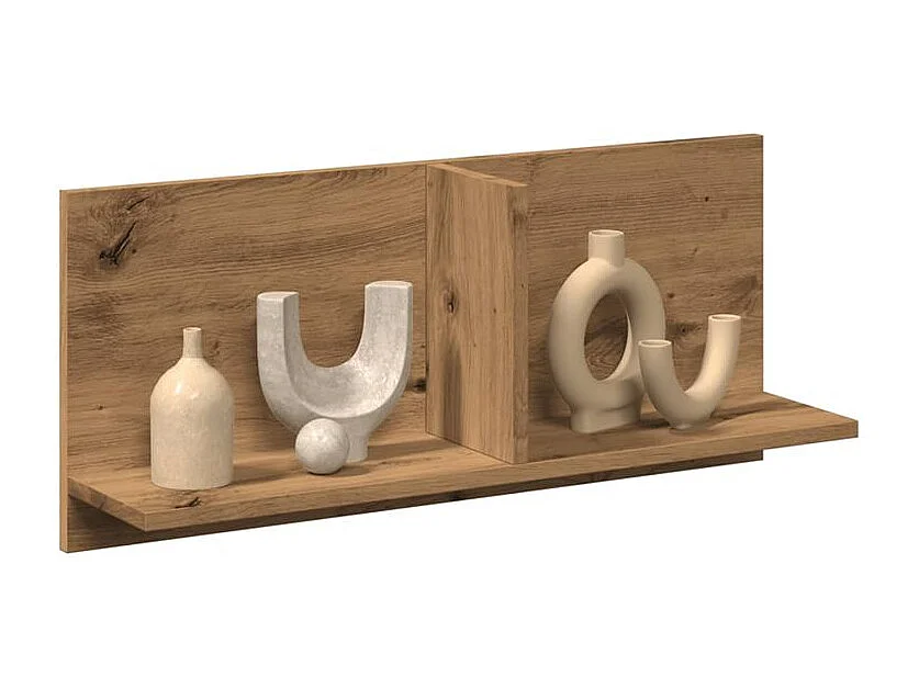 Armoire murale 70x16,5x30 chêne artisanal bois d'ingénierie