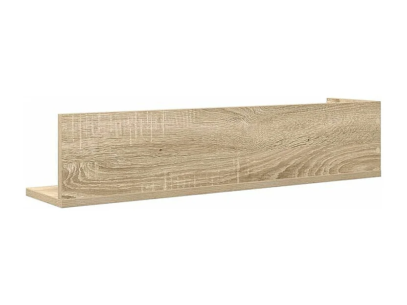 Étagères murales 2 pcs chêne sonoma 75x16,5x16,5