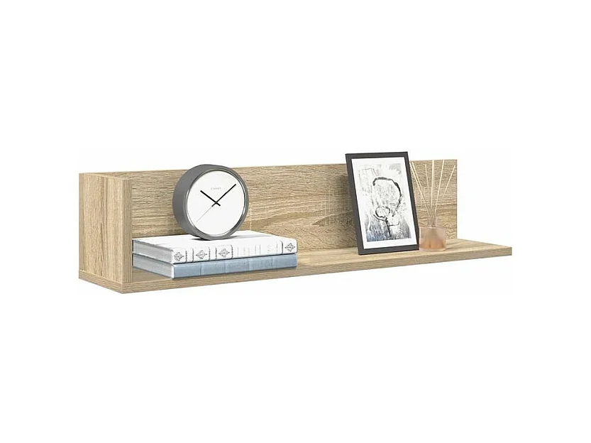Étagères murales 2 pcs chêne sonoma 75x16,5x16,5