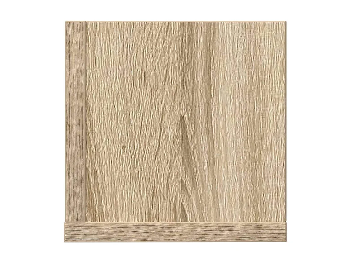 Étagères murales 2 pcs chêne sonoma 75x16,5x16,5