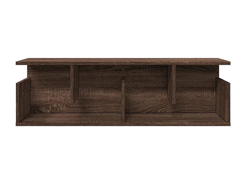 Armoire murale 100x20x30 chêne marron bois d'ingénierie