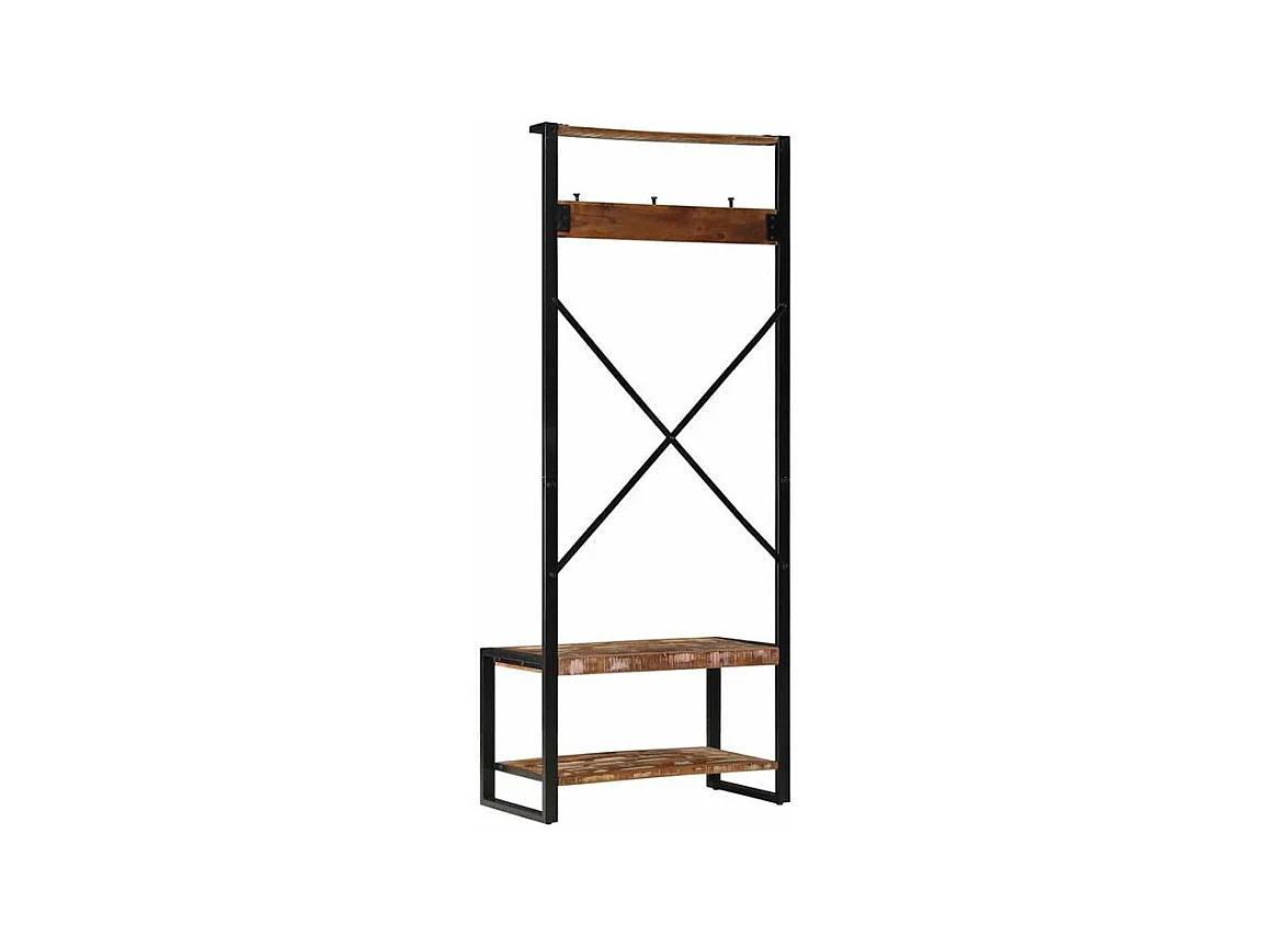 Porte-vêtements multicolore 80x40x190