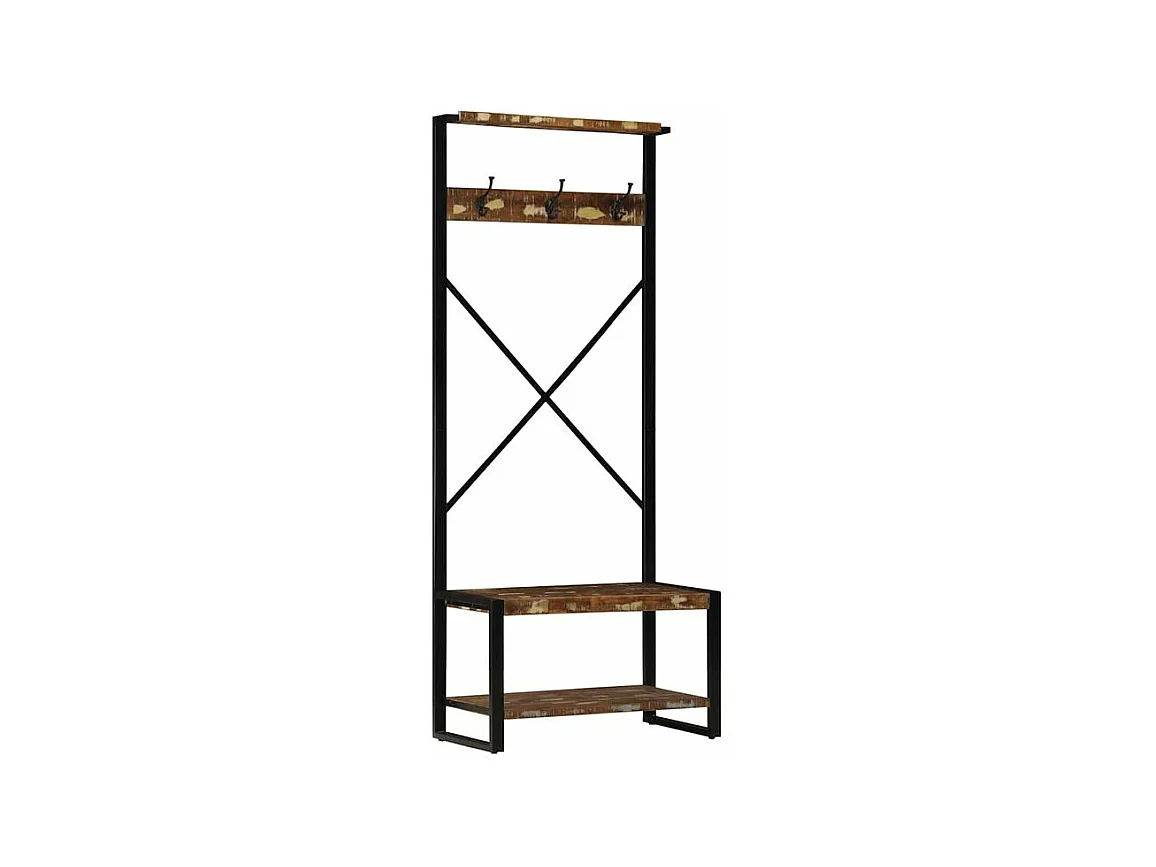 Porte-vêtements multicolore 80x40x190