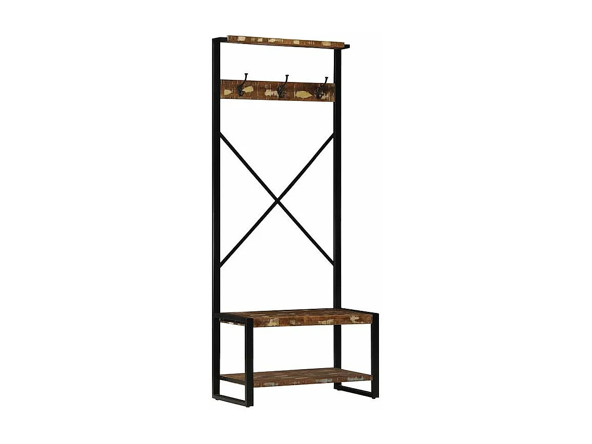 Porte-vêtements multicolore 80x40x190