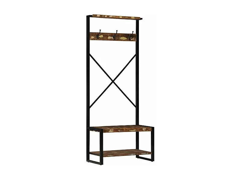 Porte-vêtements multicolore 80x40x190