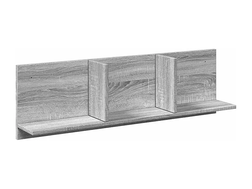 Armoire murale 100x16,5x30 sonoma gris bois d'ingénierie