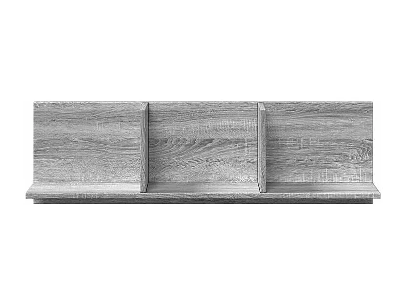 Armoire murale 100x16,5x30 sonoma gris bois d'ingénierie