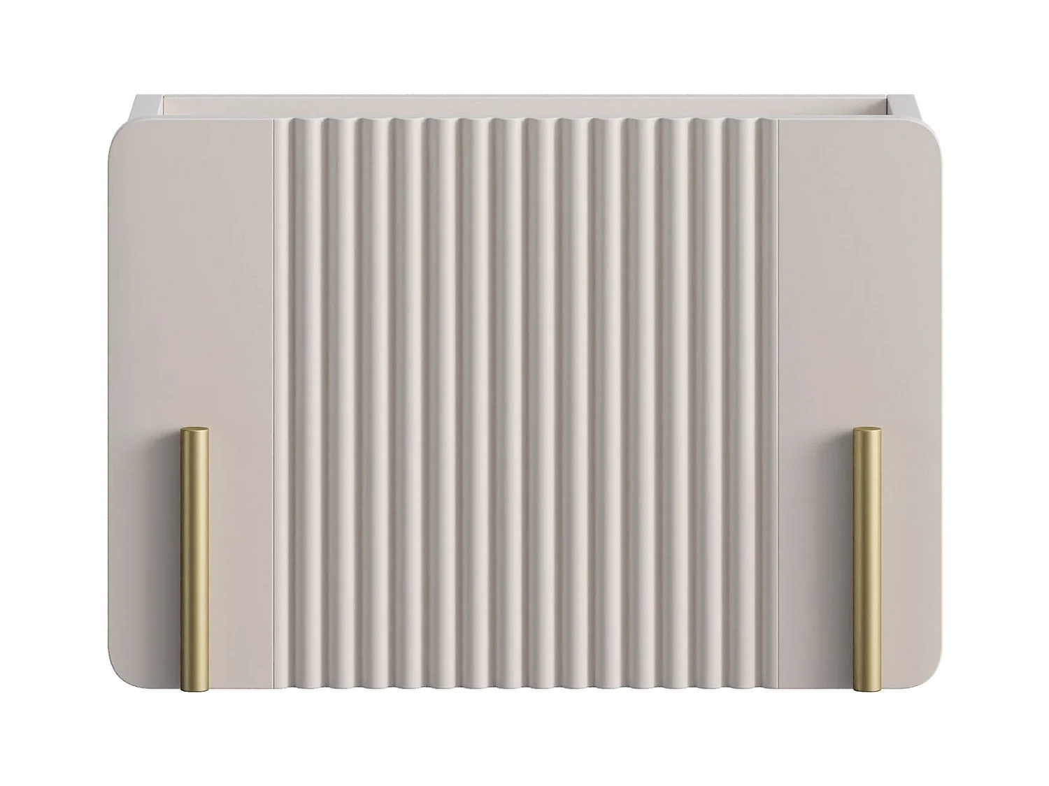 Mesita de noche suspendida 1 cajón cashmere 45x50 cm