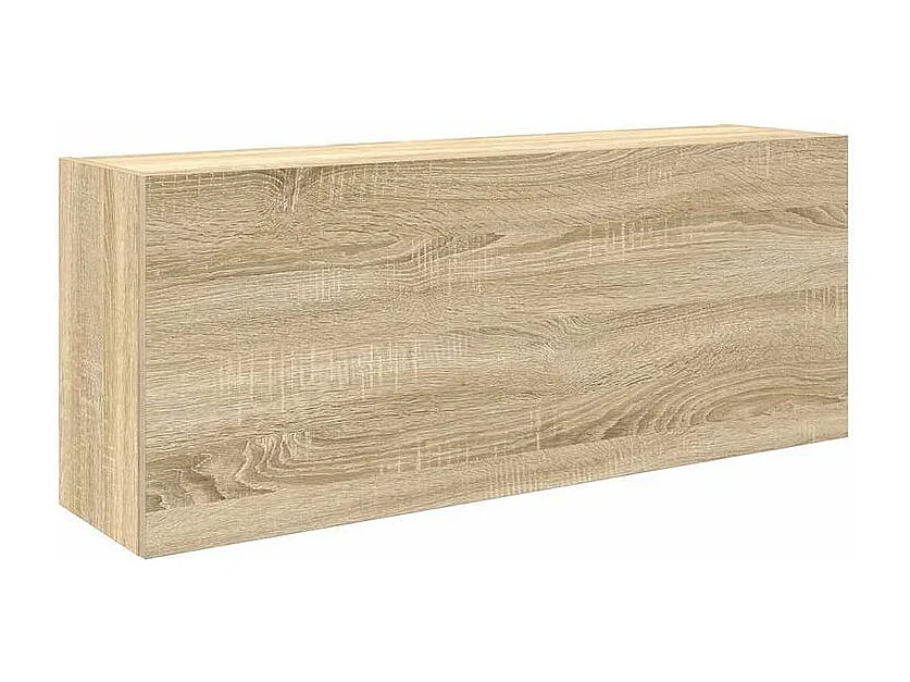 Armoire murale de bain chêne sonoma 100x25x40 bois ingénierie