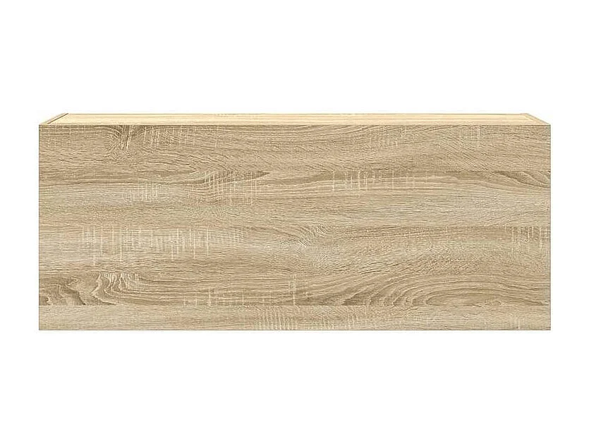 Armoire murale de bain chêne sonoma 100x25x40 bois ingénierie