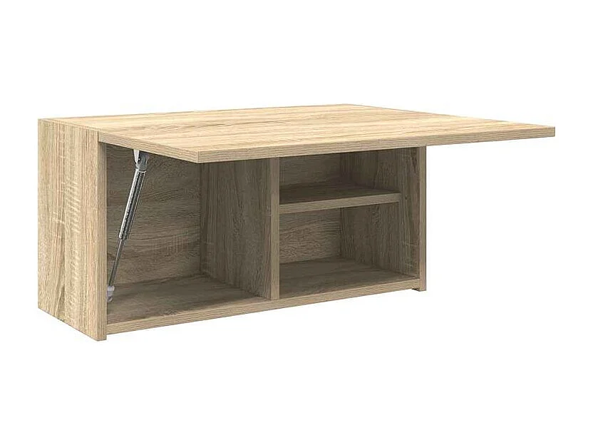 Armoire murale de bain chêne sonoma 60x25x30 bois ingénierie