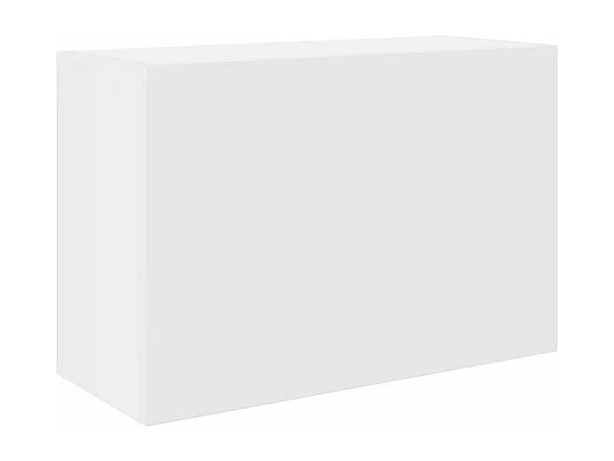 Armoire murale de bain blanc 60x25x40 bois d'ingénierie