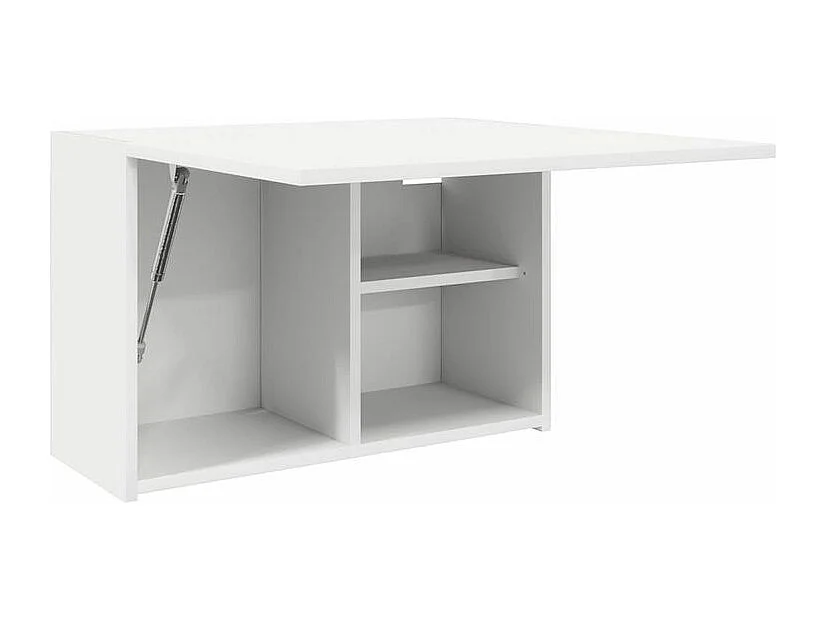 Armoire murale de bain blanc 60x25x40 bois d'ingénierie