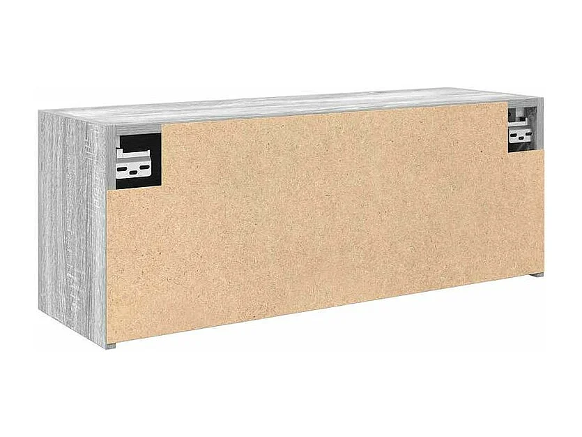 Armoire murale de bain sonoma gris 80x25x30 bois d'ingénierie