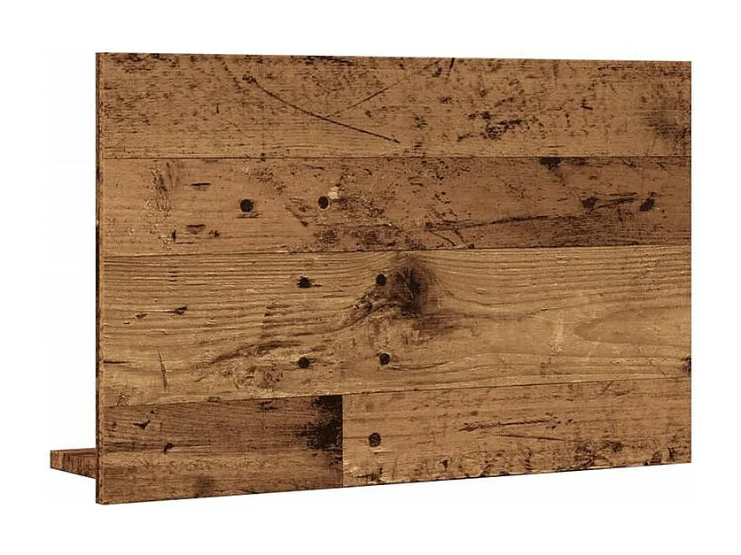 Armoire à miroir de salle de bain vieux bois bois d'ingénierie