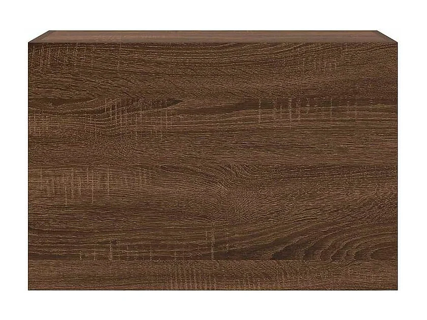 Armoire murale de bain chêne marron 60x25x40 bois ingénierie