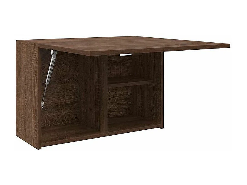 Armoire murale de bain chêne marron 60x25x40 bois ingénierie