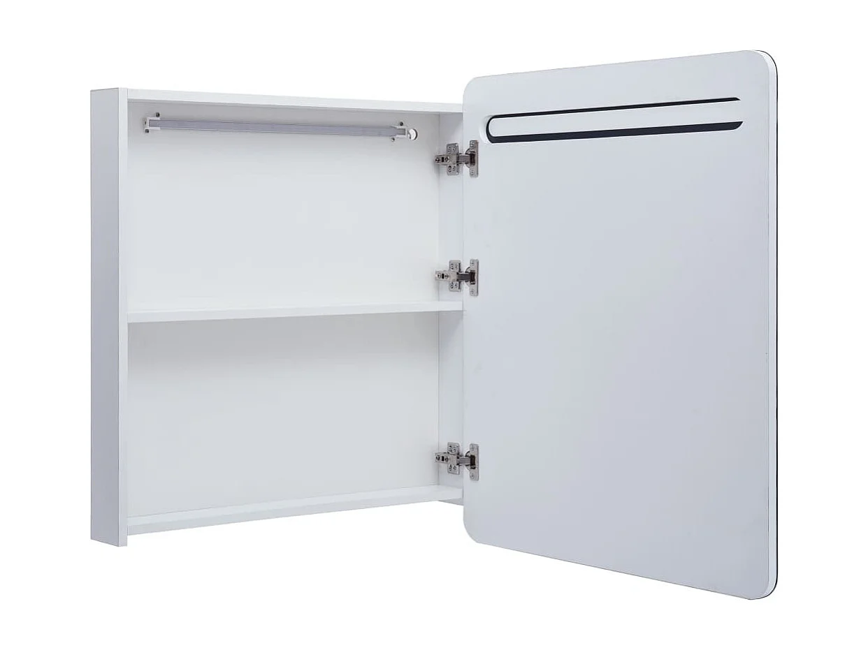 Armoire de salle de bain à miroir LED 68x9x80