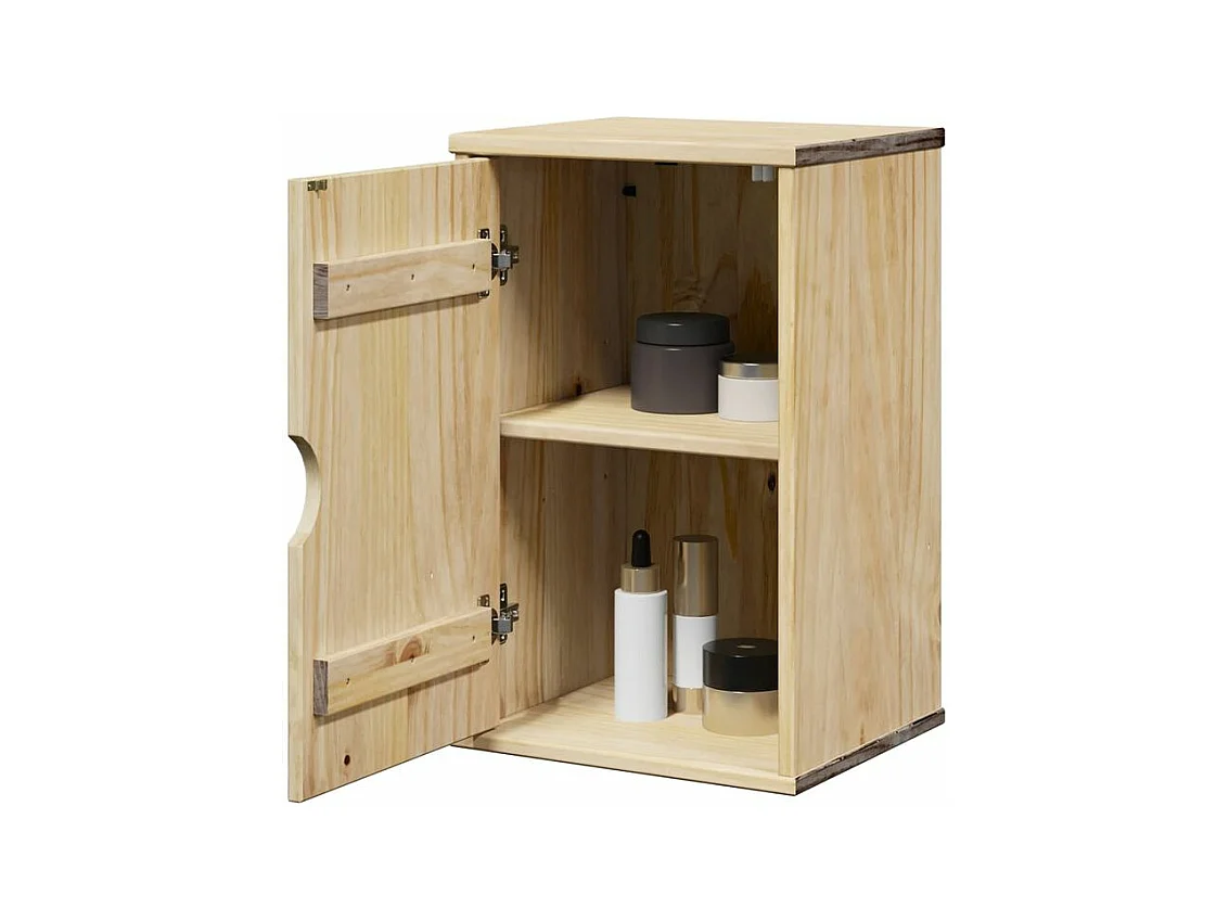 Armoire murale de salle de bain OTTA 35x30x55 bois massif
