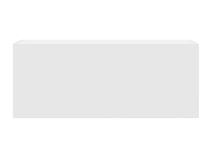 Armoire murale de bain blanc 100x25x40 bois d'ingénierie