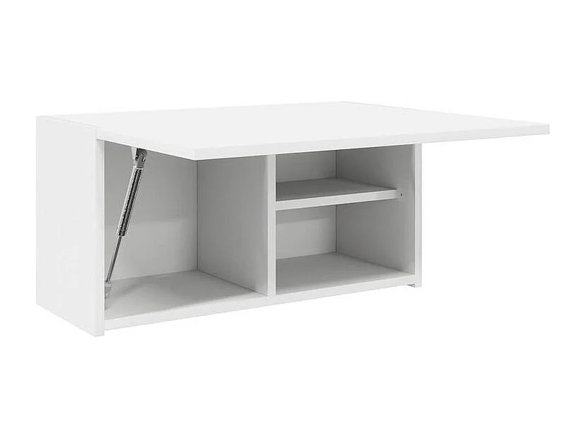 Armoire murale de bain blanc 60x25x30 bois d'ingénierie