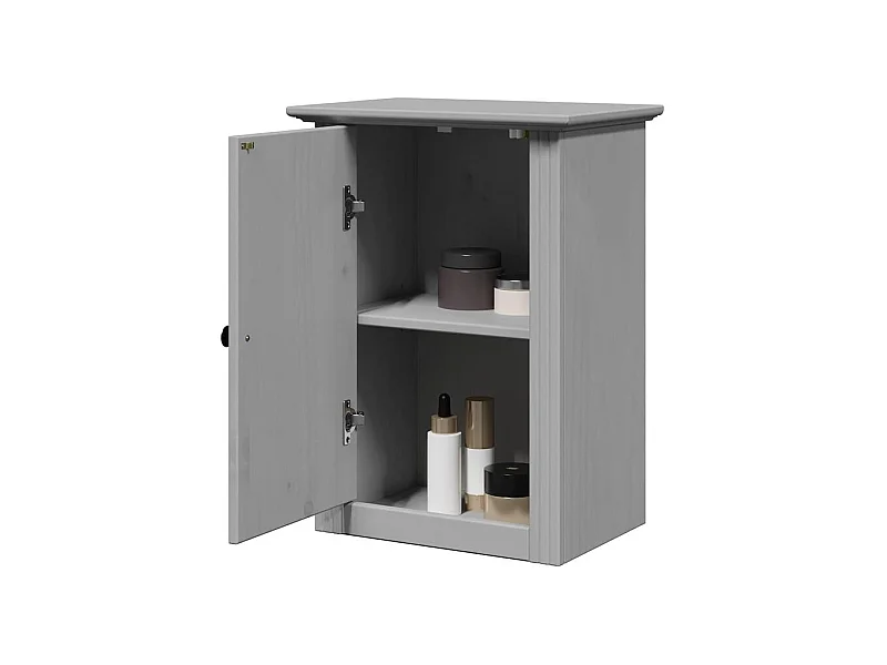 Armoire murale de salle de bain BODO gris 44x30x60