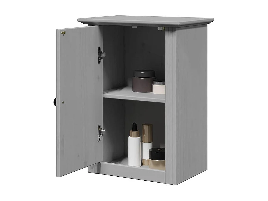 Armoire murale de salle de bain BODO gris 44x30x60