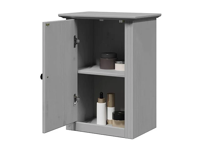 Armoire murale de salle de bain BODO gris 44x30x60