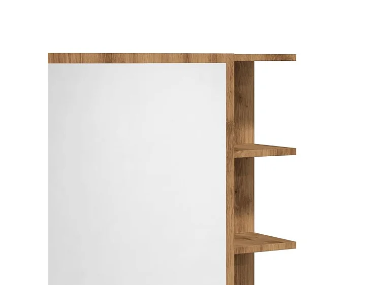 Armoire à miroir salle de bain chêne artisanal 62,5x20,5x64