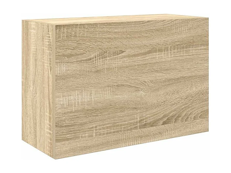 Armoire murale de bain chêne sonoma 60x25x40 bois ingénierie