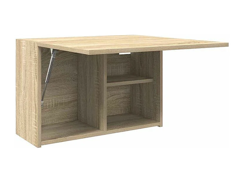 Armoire murale de bain chêne sonoma 60x25x40 bois ingénierie