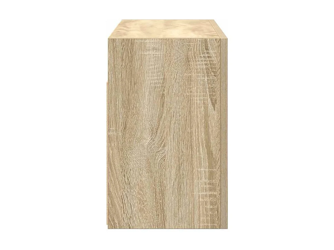 Armoire murale de bain chêne sonoma 60x25x40 bois ingénierie