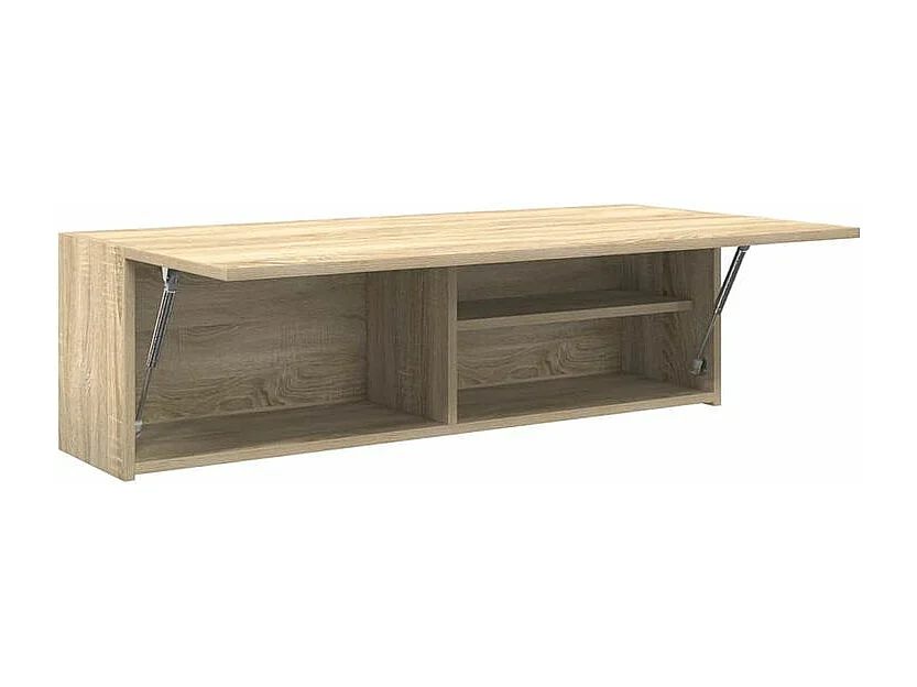 Armoire murale de bain chêne sonoma 100x25x30 bois ingénierie