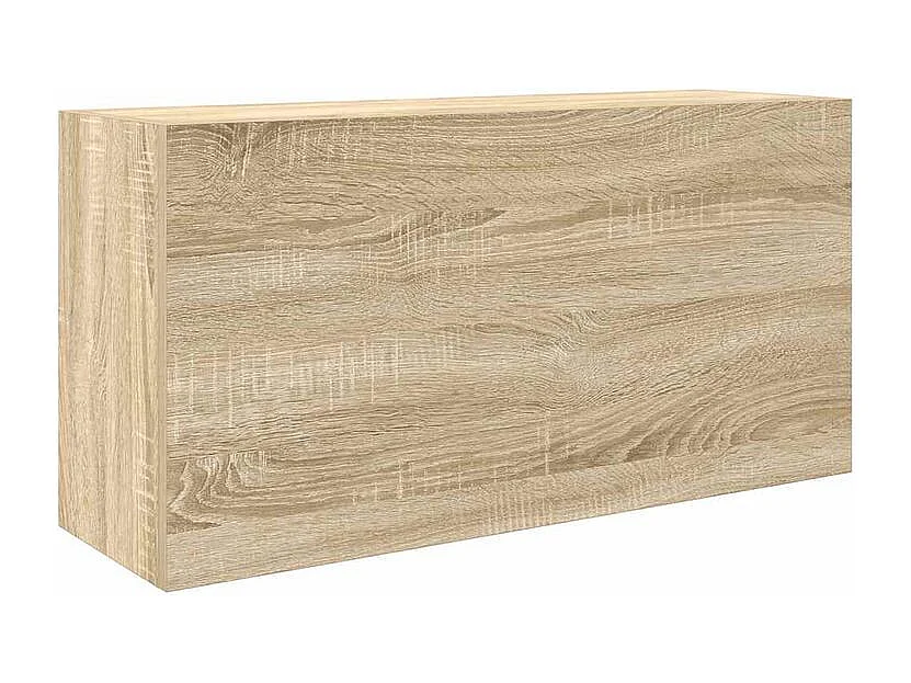 Armoire murale de bain chêne sonoma 80x25x40 bois ingénierie