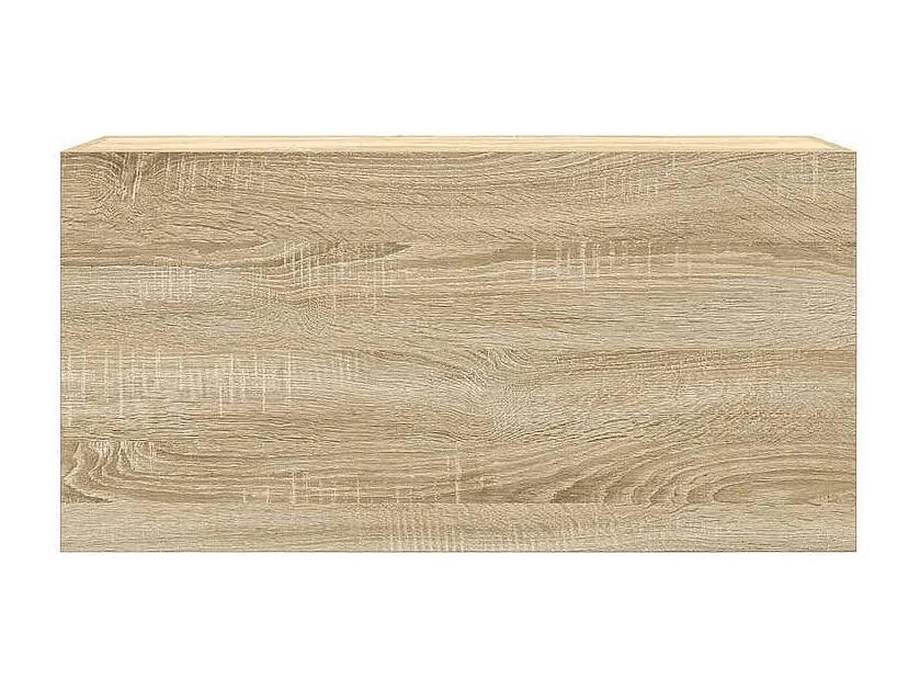 Armoire murale de bain chêne sonoma 80x25x40 bois ingénierie