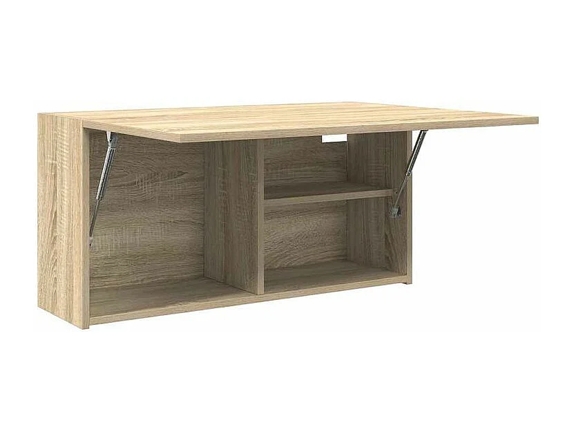 Armoire murale de bain chêne sonoma 80x25x40 bois ingénierie