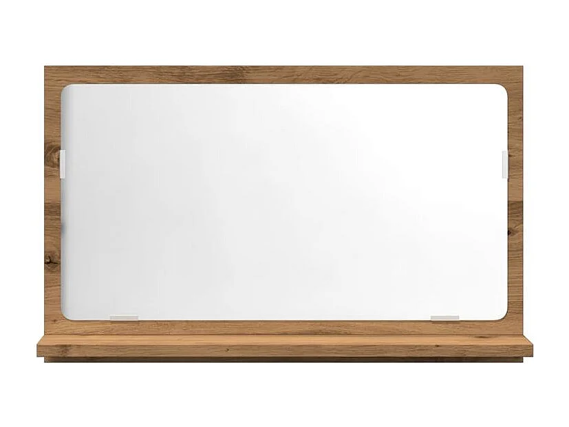 Armoire à miroir de salle de bain chêne artisanal 60x11x37