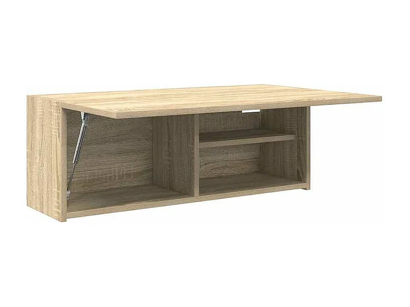 Armoire murale de bain chêne sonoma 80x25x30 bois ingénierie